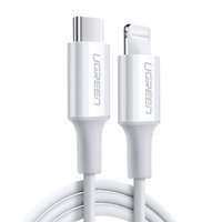 Ugreen Kabel USB Typ C - Lightning MFI 1m 3A 18W weiß (10493)