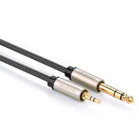 Ugreen cable TRS mini jack 3.5mm - jack 6.35mm audio cable 2m grey