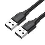 Cable UGREEN USB 2.0 - USB 2.0 US102 0.5m Black