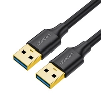 Ugreen cable USB - USB cable (male - USB 3.2 Gen 1) 1 m black (US128 10370)