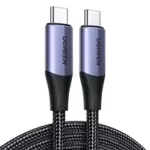 Cable USB-C 3.1 Gen.2 UGREEN US355, PD 3.1, 5A, 100W, 4K, 10Gbps, 1m (black)
