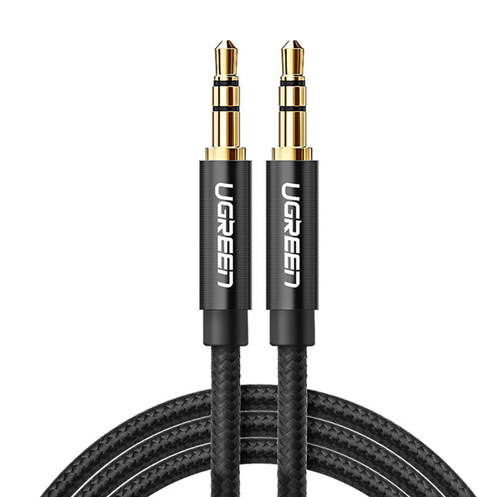 Ugreen audio cable 2 x mini jack 3.5mm 2m black (50363 AV112) Shop ...