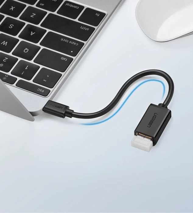[AFTER RETURN] Ugreen adapter cable OTG adapter from USB 3.0 to USB Type C black (30701)