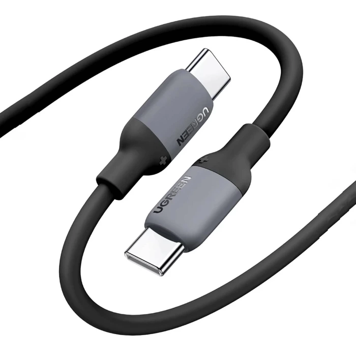 Cable USB-C to USB-C UGREEN 15284, 1,5m (black)