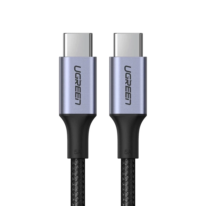 Cable Ugreen US316 USB-C / USB-C 480Mbps 5A 0.5m - gray