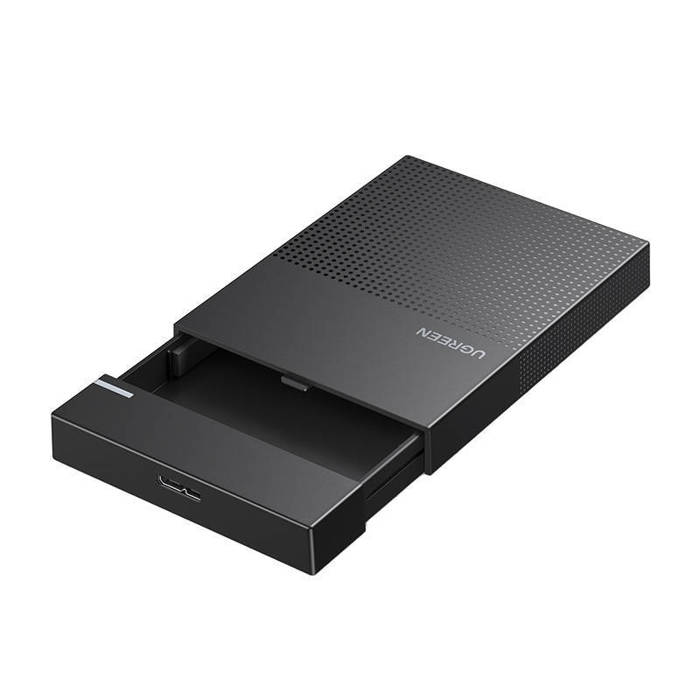 External enclosure 2.5"  HDD UGREEN CM471 SATA, micro USB (black)