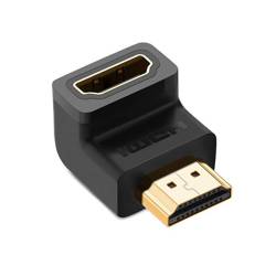 UGREEN HDMI HD112 4K Lower Angle Adapter Black