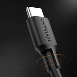 Ugreen USB Type C charging and data cable 3A 3m black (US286)