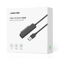 Ugreen adapter 2.5 '' SATA III 3.0 HDD SSD - USB 3.2 Gen 1 (SuperSpeed USB 5 Gbps) black (70609 CM321)