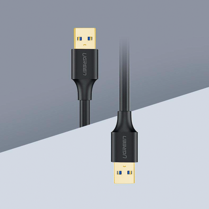 Ugreen cable USB 3.0 cable (male) - USB 3.0 (male) 2m gray (10371)