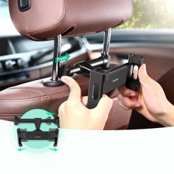 Ugreen car holder for smartphones / tablets on the headrest black (LP160)