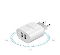 Ugreen charger 2x USB 3.4 A white (CD104 20384)