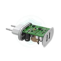 Ugreen charger 2x USB 3.4 A white (CD104 20384)