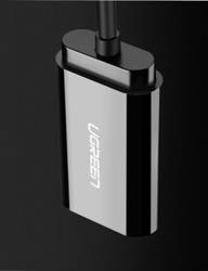 Ugreen external sound card music adapter USB - 3.5 mm mini jack 15cm black (30724)
