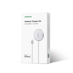 [AFTER RETURN] Ugreen charger wireless 15W MagSafe MFi silver (80661 CD284)