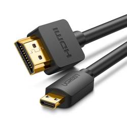 Cable UGREEN Micro HDMI 4K 3D 2m Black 