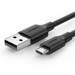 Cable UGREEN USB-A Micro USB QuickCharge 3.0 2.4A 0.5m Black