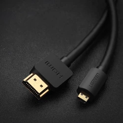 Cable Ugreen HD127 micro HDMI - HDMI 2.0 1 m - black