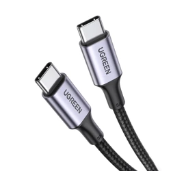 Cable Ugreen US316 USB-C / USB-C 480Mbps 5A 0.5m - gray