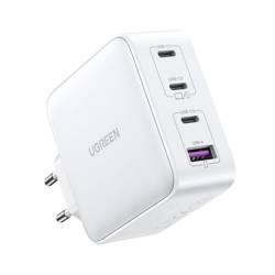 Fast charger GaN 3xUSB C / USB 100W PPS Ugreen CD226 - white