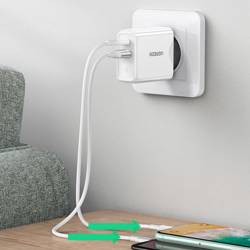 Ugreen Fast USB Type C / USB Wall Charger 36 W Quick Charge 4.0 Power Delivery white (60468 CD170)