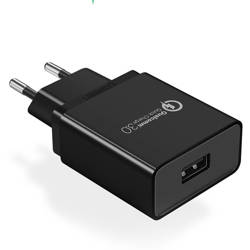 Ugreen USB-A QC3.0 18W charger black (CD122)