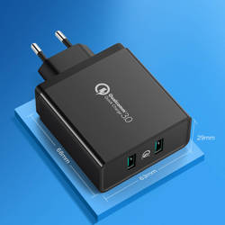 Ugreen charger 2xUSB-A 36W QC3.0 black (CD161)