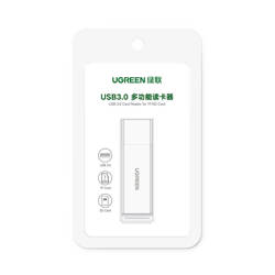 Ugreen portable TF / SD card reader for USB 3.0 black (CM104)