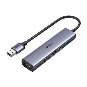 Hub UGREEN 5in1 Adapter, USB auf 4x USB 3.0