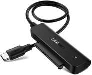 UGREEN USB-C 3.0 auf SATA 2.5 Laufwerk Adapter 50cm Silber