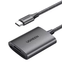 Ugreen CM401 USB C 5Gb/s SD/TF Kartenleser - Grau