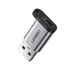 USB C (Buchse) - USB (Stecker) Adapter Ugreen US276 USB 5Gb/s - grau