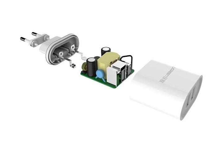 [NACH RÜCKGABE] Ugreen ladergerät Netz 2x USB 2.4 A weiß (CD104 20384)