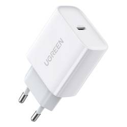  Ugreen USB-Ladegerät Power Delivery 3.0 Quick Charge 4.0+ 20W 3A weiß (60450)