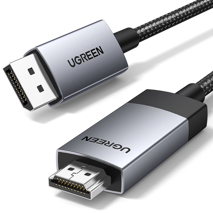 Kabel Display Port zu HDMI Ugreen DP119 4K, 1m, unidirektional