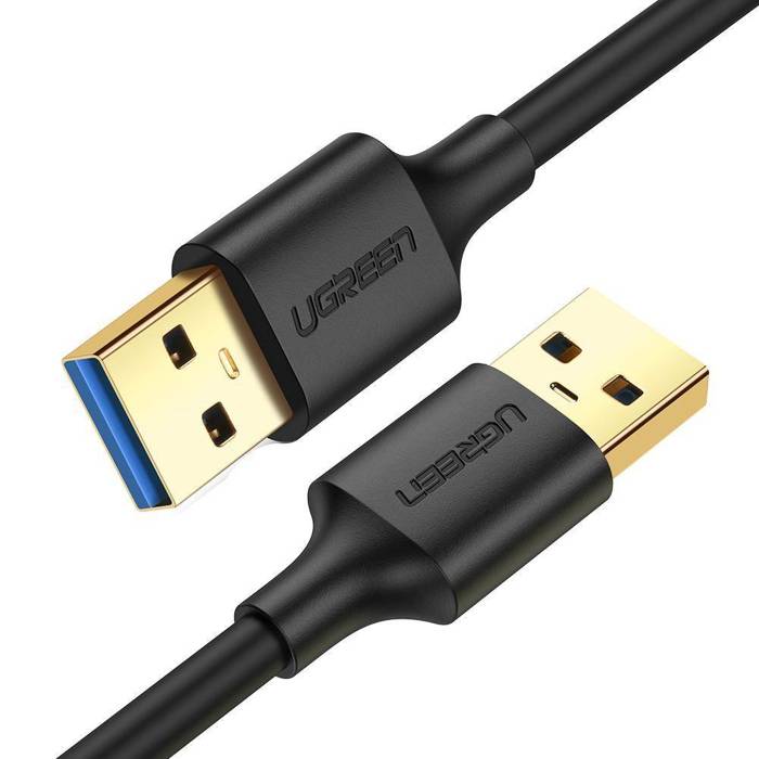 Kabel USB 3.0 A-A UGREEN 0,5m (schwarz) 10369B US128 10369B