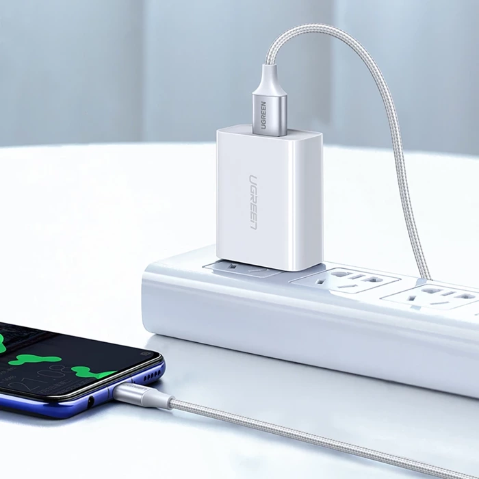 Kabel USB auf USB-C UGREEN US288, 3m (weiß)