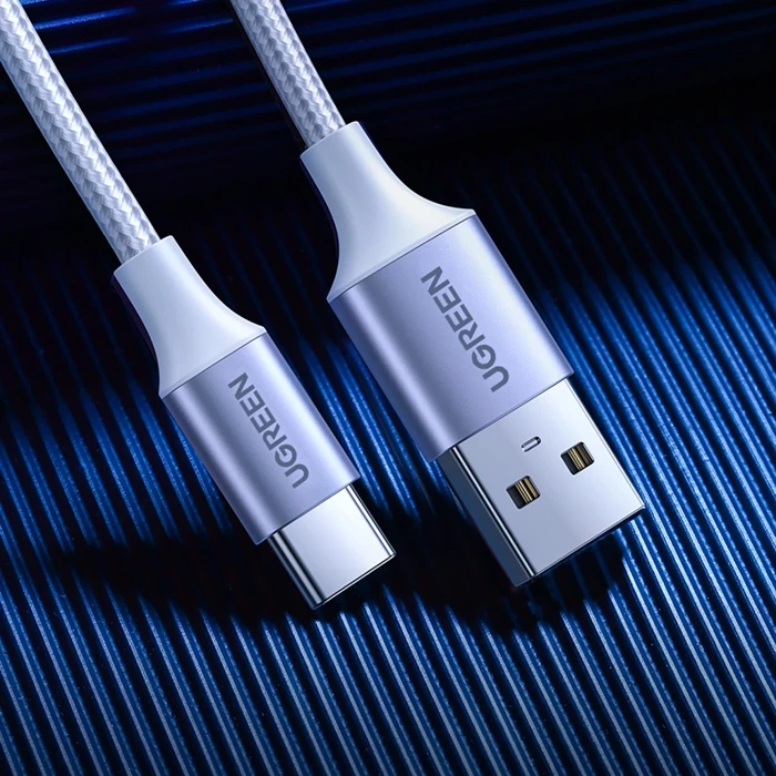 Kabel USB auf USB-C UGREEN US288, 3m (weiß)