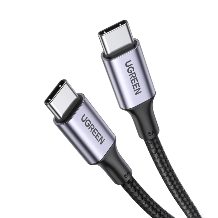 Kabel Ugreen US316 USB-C / USB-C 480Mb/s 5A 0.5m - grau