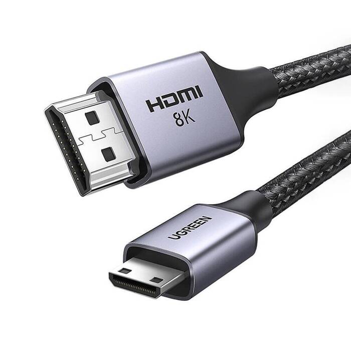 Kabel mini HDMI - HDMI Ugreen HD163 8K 2m - grau