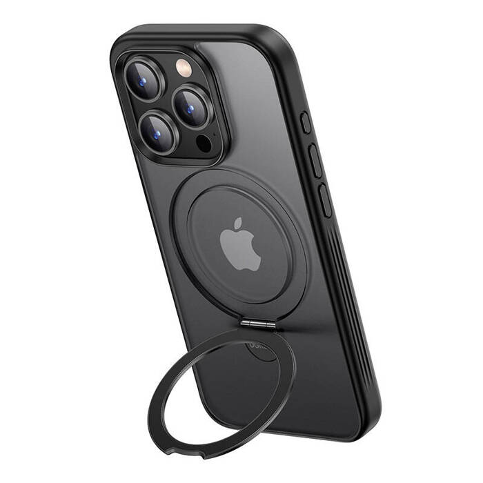 Schutzhülle magnetic hülle mit Ständer UGREEN LP764 für iPhone 15ProMax 6.7inch (Schwarz)