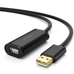 UGREEN USB 2.0 Verlängerungskabel US121 Aktiv 10m Schwarz