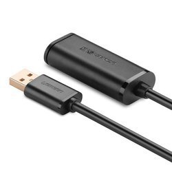 UGREEN USB 2.0 Verlängerungskabel US121 Aktiv 10m Schwarz