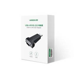 Ugreen Adapterkonverter DB9 RS-232 - USB schwarz (80111 CM326)