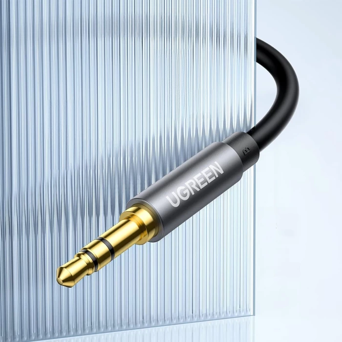 Ugreen Kabel AUX-Verlängerungskabel 3,5 mm Miniklinke 3m Silber (10595)