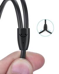 Ugreen Kabel Audiokabel 3,5 mm Miniklinke - 2 RCA 2 m schwarz (AV116 10584)