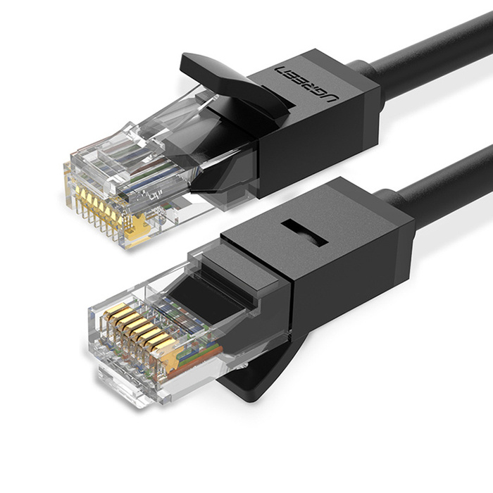 Ugreen LAN Ethernet U/UTP Cat. 6 1000Mbps 15m Schwarz (NW102)