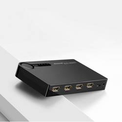 Ugreen Switch Splitter Splitter Switch HDMI - 3x HDMI 3D 4K 7,5 Gbps 36 Bit pro Kanal schwarz (40234)