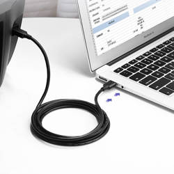 Ugreen USB Typ B Druckerkabel (männlich) - USB 2.0 (männlich) 480 Mbps 2 m schwarz (US135 20847)