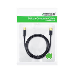 Ugreen USB Typ B Druckerkabel (männlich) - USB 2.0 (männlich) 480 Mbps 2 m schwarz (US135 20847)